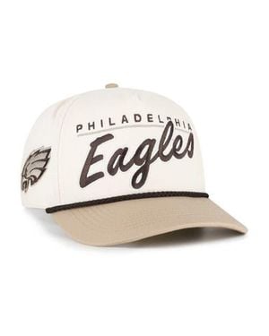 '47 Tan Philadelphia Eagles Neutral Terrain Hitch Rope Adjustable Hat - White