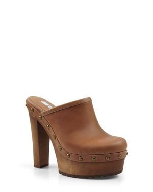 Zigi Dealio Platform Clog - Brown