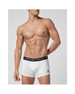 Philipp Plein Boxer Skull - White