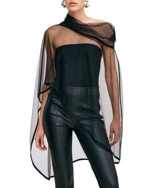 MARCELLA Straiton Mesh Wrap - Black