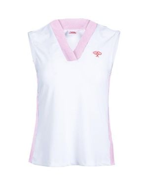 Love All. Tracy Top Stripes - White
