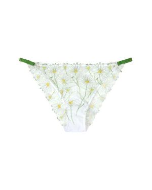 Huit Dance Des Fleurs Embroidered Lace Bikini - Multicolor
