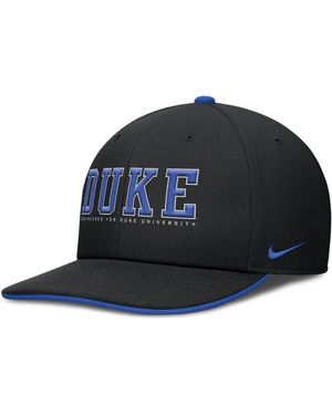 Nike Duke Devils 2025 On-Field Pro Performance Adjustable Hat - Blue