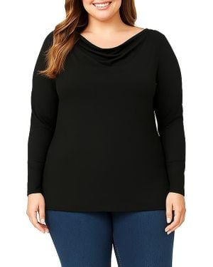 Standards & Practices Long Sleeve V-Neck T-Shirt - Black