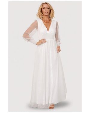 Baltic Born Layla Tulle Maxi Dress - White