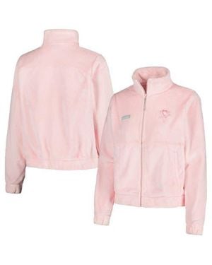 Columbia Pittsburgh Penguins Fire Side Full-Zip Jacket - Pink