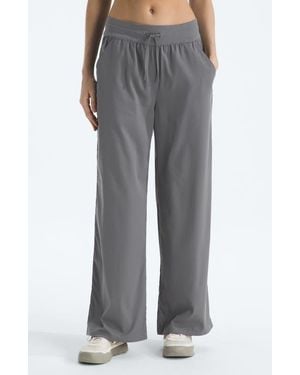The North Face Aphrodite Arise Wide Leg Pants - Gray