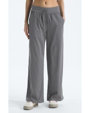 The North Face Aphrodite Arise Wide Leg Pants - Gray