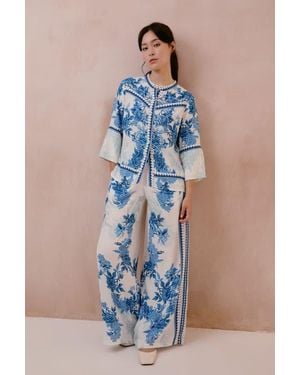 Raishma Myra Pants - Blue