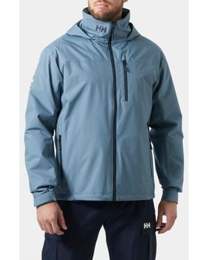 Helly Hansen Hooded Crew 2.0 Waterproof Midlayer Sailing Jacket - Blue