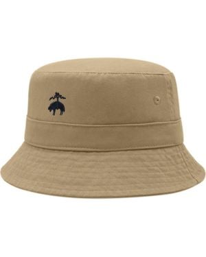 Brooks Brothers Cotton Twill Bucket Hat - Natural