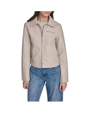 Levi's Faux Leather Jacket - Gray