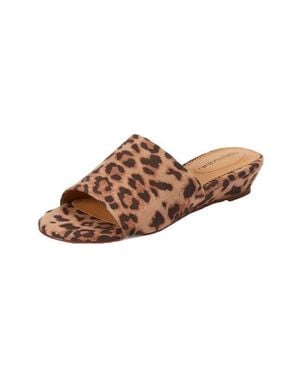 Comfortview The Capri Slip On Mule - Brown