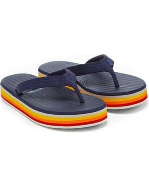 Hari Mari Dunes Sunset Waterproof Flip Flop - Blue