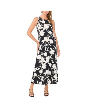 Vince Camuto Keyhole Back Maxi Dress - Black
