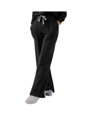 Poplinen Plus Betty Organic Cotton + Tencel Wide Leg Pant - Black
