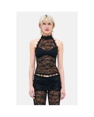 OW Collection Selah Lace Top - Black
