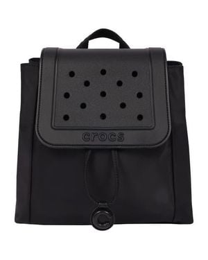 Crocs Mini Fashion Backpack With Eva Flap Jibbitz-Compatible Small Backpack Purse - Black