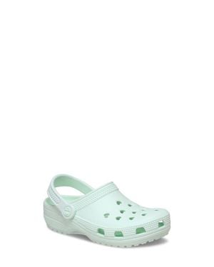 Crocs™ Kids' Classic Hearts Cutout Clog - Green