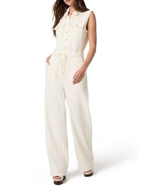 PAIGE Hayden Sleeveless Jumpsuit - White