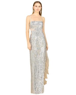 LARA New York Baby Jane Fringe Dress - White