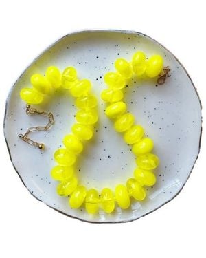 Erin McDermott Jewelry Limoncello Glow Necklace - Metallic