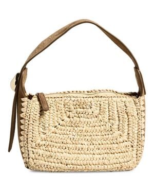 Madewell The Sculpted Metal Wristlet Bag - Metallic