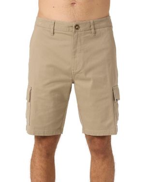 O'neill Sportswear Trails Cargo Shorts - Natural