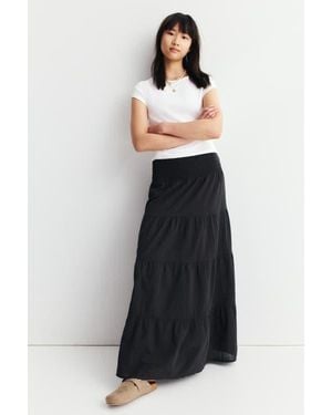 H&M Tiered Skirt - Black