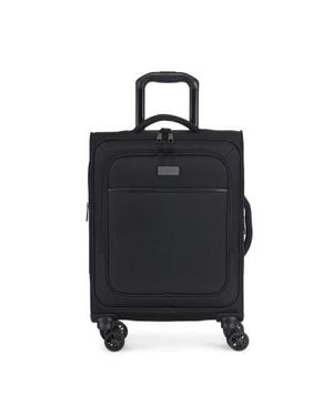 Bugatti The Ultimate Softside Carry-On Luggage With Expansion - Black