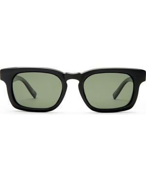 Le Specs Iceman 52Mm Polarized Square Sunglasses - Green