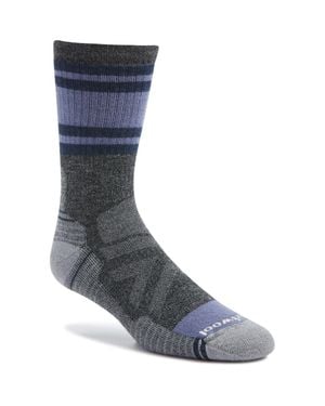 Smartwool Hike Full Cushion Lolo Trail Wool Blend Crew Socks - Gray