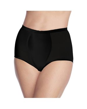 Secret Solutions Brief Power Mesh Firm Control 2 Pack - Black