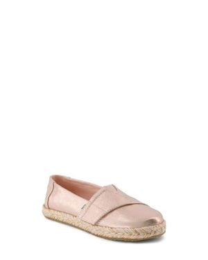TOMS Kids' Alrope Slip-On - Pink