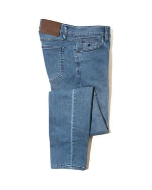 Jack Spade Jack Fit Five Pocket Jeans - Blue