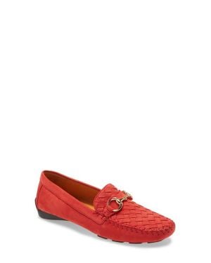 Robert Zur Perlata Driving Shoe - Red