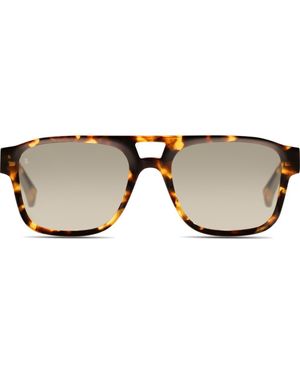Raen Rifka 54Mm Square Sunglasses - Brown