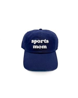Rey To Z Sports Mom Baseball Hat - Blue