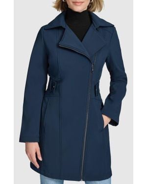 Andrew Marc Saylor Soft Shell Parka - Blue