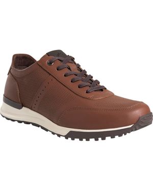 Velez Vuelos Full Grain Leather Sneakers - Brown