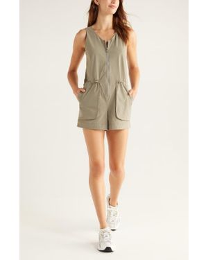 Zella Navigator Short Romper - Natural