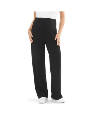 Ripe Maternity Cindy Rib Knit Maternity Pant - Blue