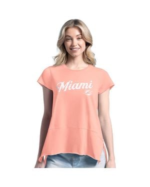 Margaritaville Miami Dolphins Gametime Is Paradise T-Shirt - Pink
