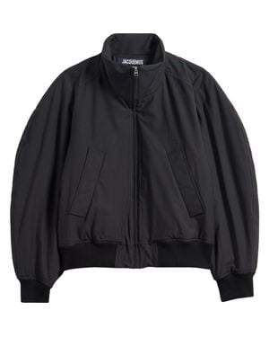 Jacquemus Le Bomber Aero Padded Bomber Jacket - Black