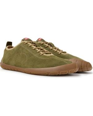 Camper Peu Path Leather Sneaker - Green
