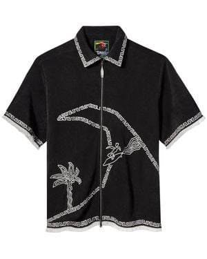 Tombolo 'Beach Break' Cabana Relaxed Fit - Black