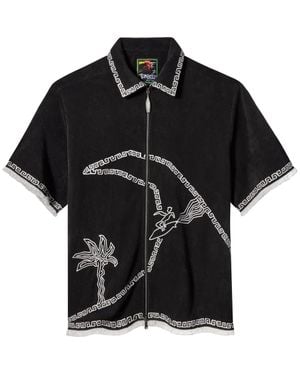 Tombolo 'Beach Break' Cabana Relaxed Fit - Black