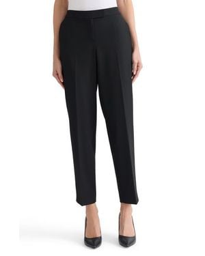 Kasper Claire Straight Leg Pants - Black