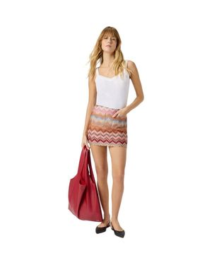 Missoni Mini Skirt - Red