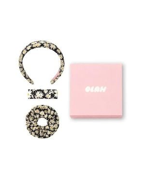 OLAH Silk Hair Ritual Gift Set - Pink